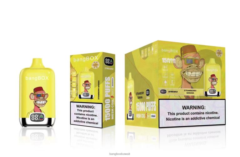 Bang Box Price 048Z643 موز فراولة | Bang Box 15000 نفث