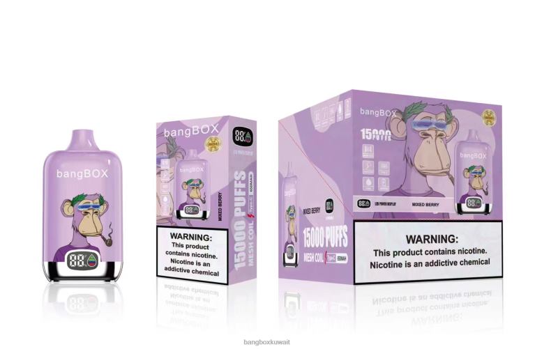 Bang Box Vape 048Z641 التوت المختلط | Bang Box 15000 نفث
