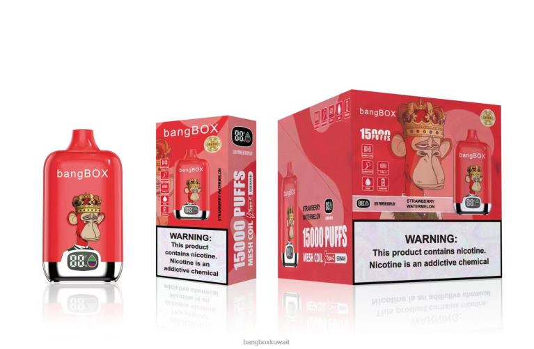 Bang Box Vape Price 048Z647 الفراولة والبطيخ | Bang Box 15000 نفث