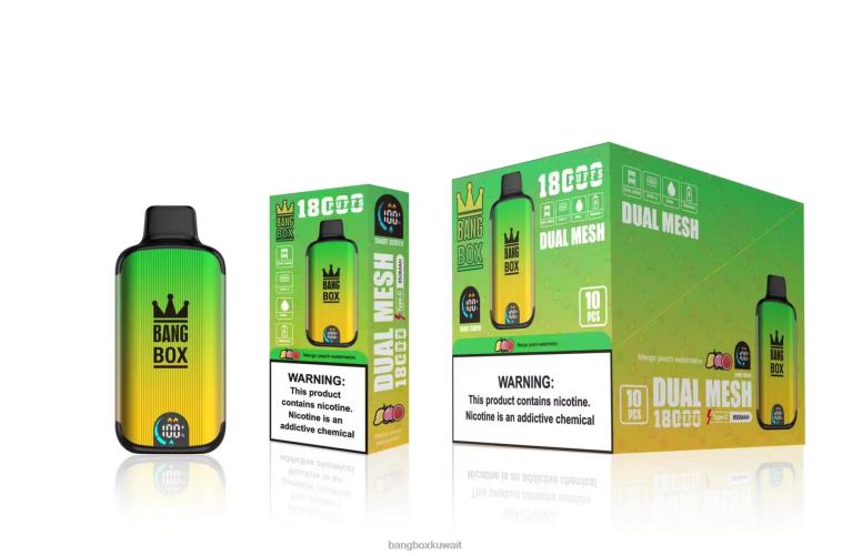 Bang Box Flavors 048Z689 مانجو خوخ بطيخ | Bang Box 18000 نفث