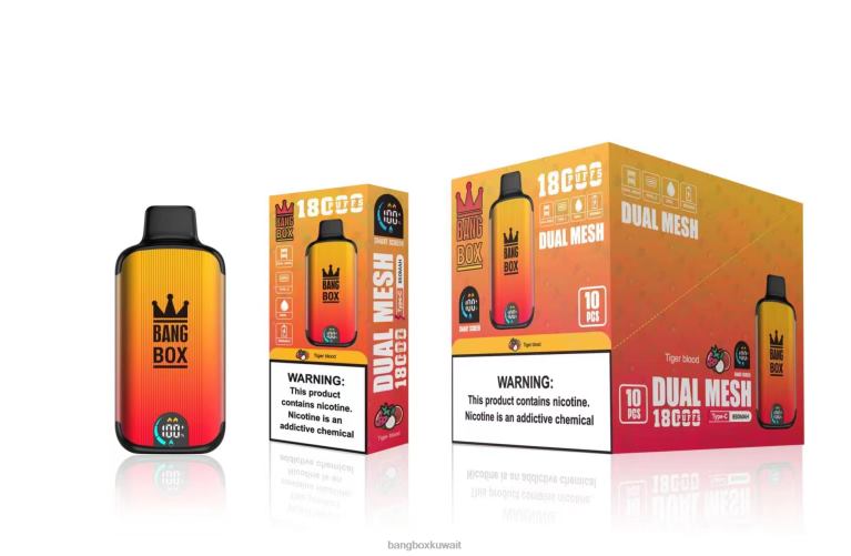 Bang Box Flavors 048Z694 دم النمر | Bang Box 18000 نفث