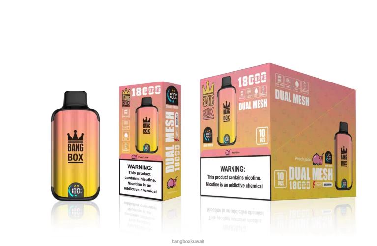 Bang Box Vape 048Z691 عصير الخوخ | Bang Box 18000 نفث