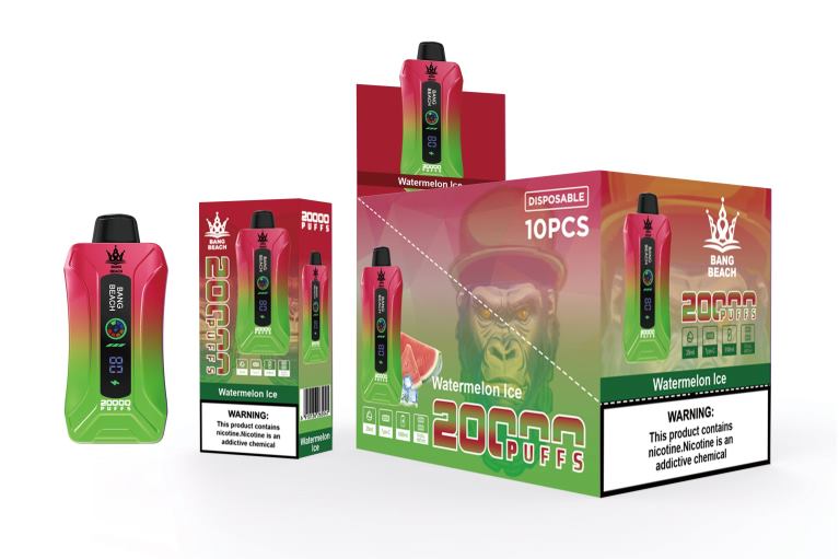 Bang Box Vape Price 048Z67 ثلج البطيخ | Bang Beach 20000 سحبة فيب شاشة سمارت