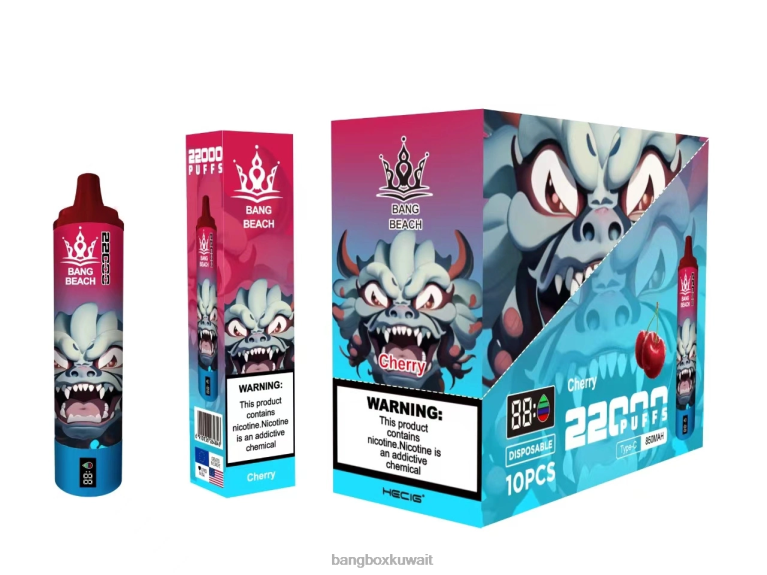 Bang Box Vape Price 048Z617 الكرز | Bang Beach شاشة سمارت 22000 نفخة