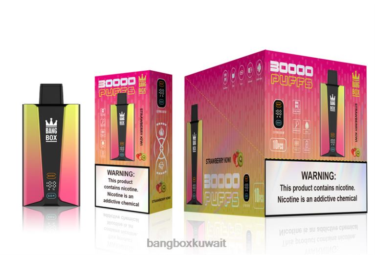 Bang Box Flavors 048Z674 كيوي فراولة | Bang Box شاشة سمارت 30000 نفخة