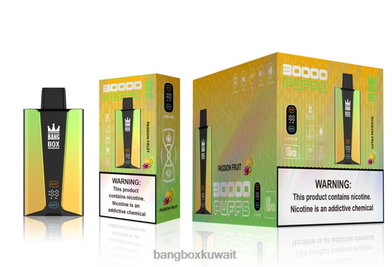 Bang Box Flavors 048Z684 فاكهة العاطفة | Bang Box شاشة سمارت 30000 نفخة