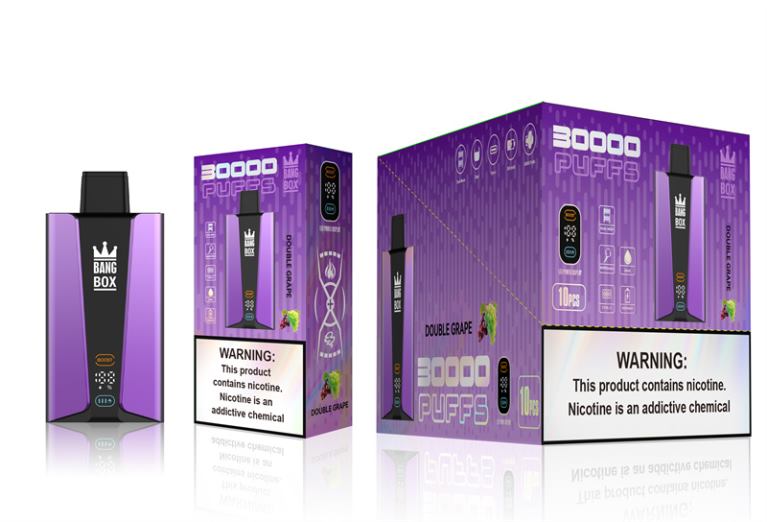 Bang Box Vape Flavors 048Z685 عنب مزدوج | Bang Box شاشة سمارت 30000 نفخة