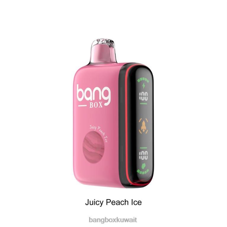 Bang Box Flavors 048Z629 جليد الخوخ العصير | Bang Box 9000-18000 نفث عرض الطاقة الذكي