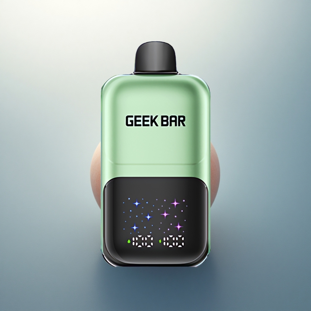 GEEK BAR 2GO 20ml 50000 Puffs تفاحتين أيه آند بي بشاشة تفاعلية وملح نيكوتين 5%