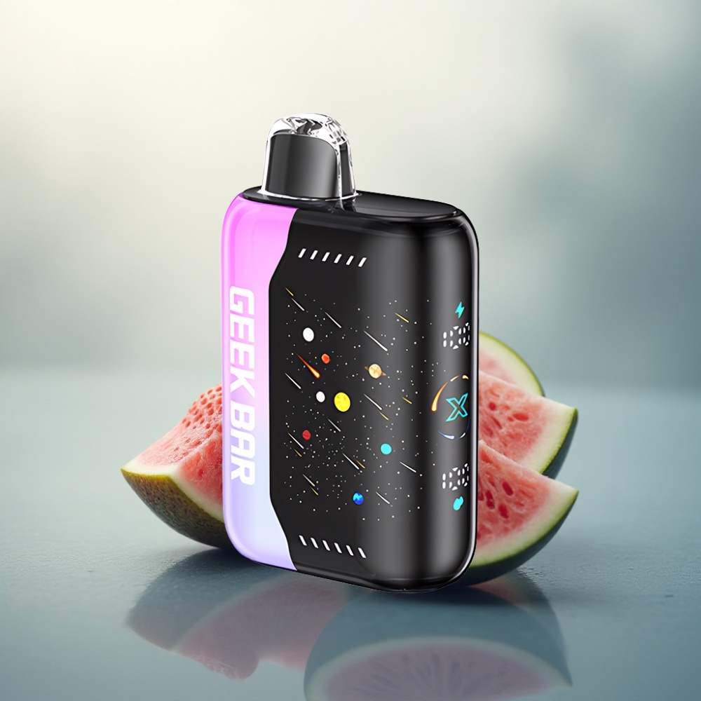 GEEK BAR Pulse X 42K Puffs Meteor Edition فراولة بطيخ ب5% نيكوتين و820 مللي أمبير
