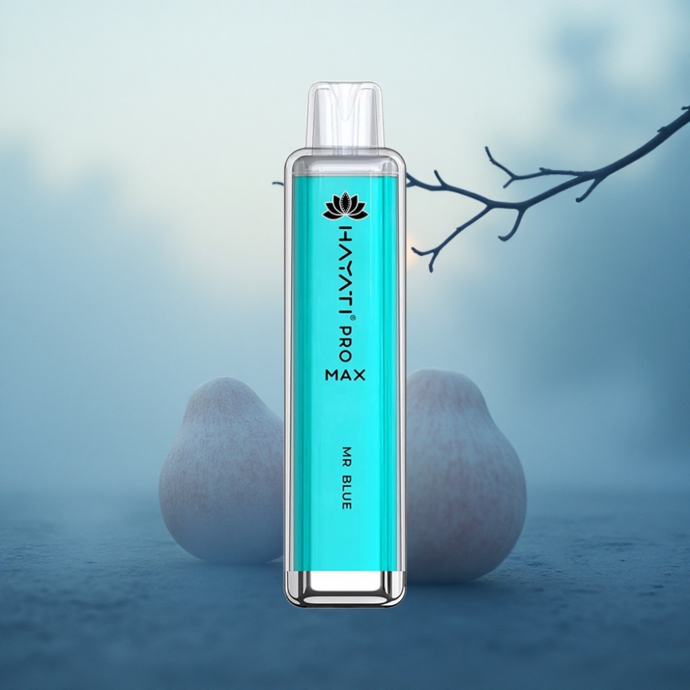 Hayati Pro Max 4000 Puffs السيد الأزرق 1400mAh 2% نيكوتين
