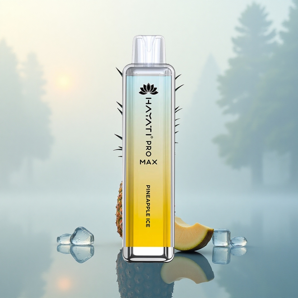 Hayati Pro Max 4000 Puffs أناناس جليدي 1400mAh 2% نيكوتين