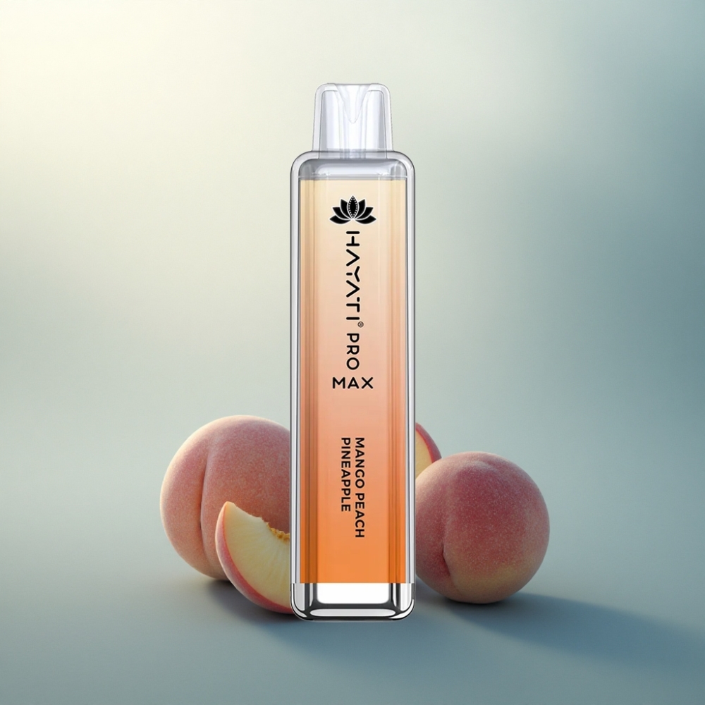 Hayati Pro Max 4000 Puffs مانجو خوخ أناناس 2% نيكوتين 1400 مللي أمبير