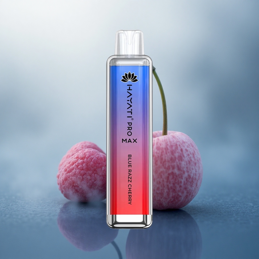 Hayati Pro Max 4000 Puffs بلو رازز شيري 2% نيكوتين 1400 مللي أمبير