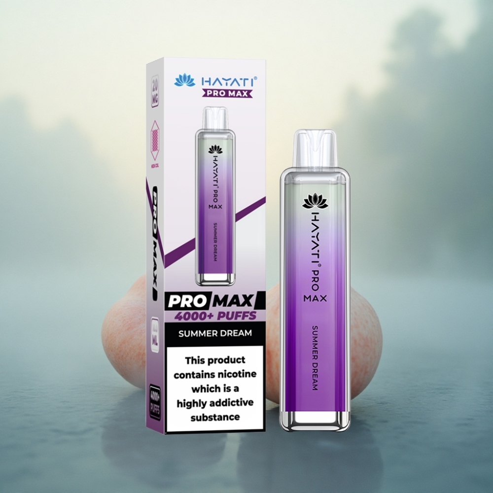 Hayati Pro Max 4000 Puffs حلم الصيف 5% نيكوتين 2مل