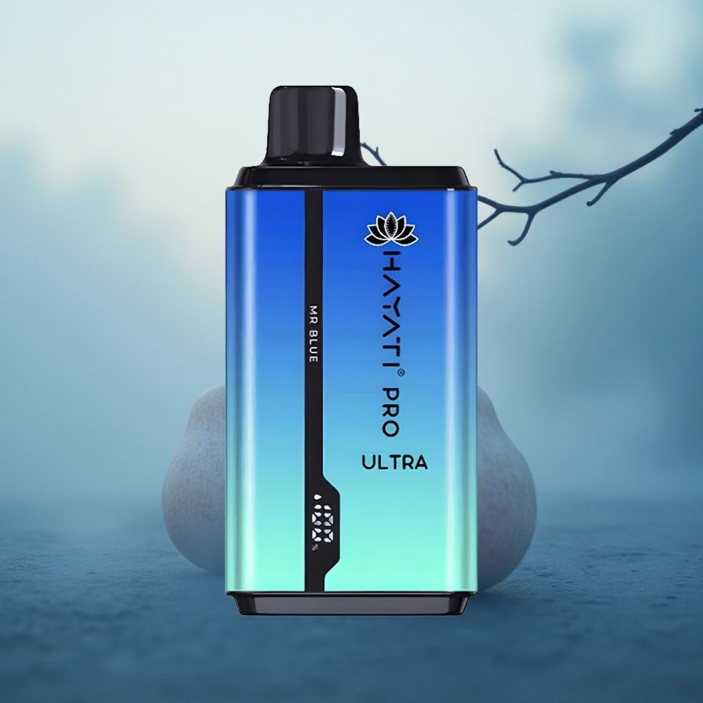 Hayati Pro Ultra 15000 Puffs السيد الأزرق 2% نيكوتين 850 مللي أمبير
