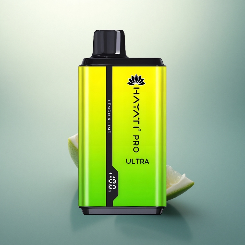 Hayati Pro Ultra 15000 Puffs ليمون & لايم 850mAh 2% نيكوتين