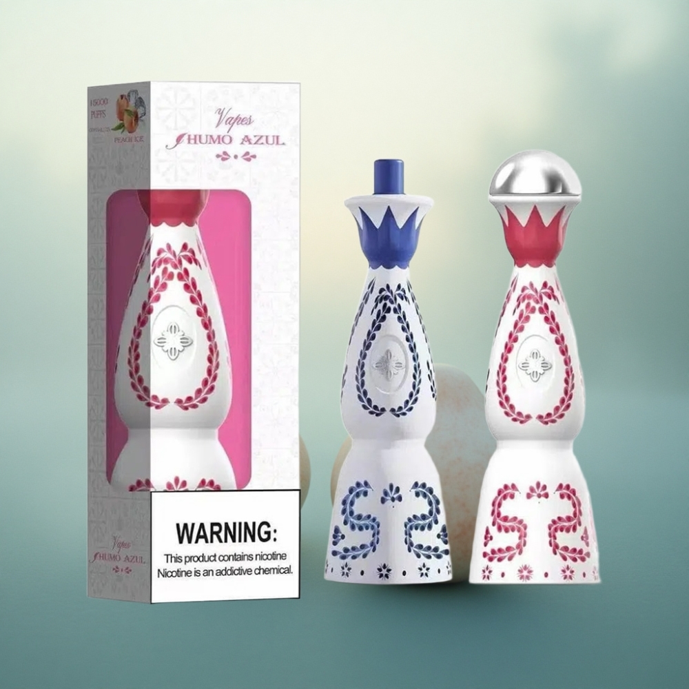 Humo Azul 15000 Puffs دب النعناع 5% نيكوتين 500 مللي أمبير