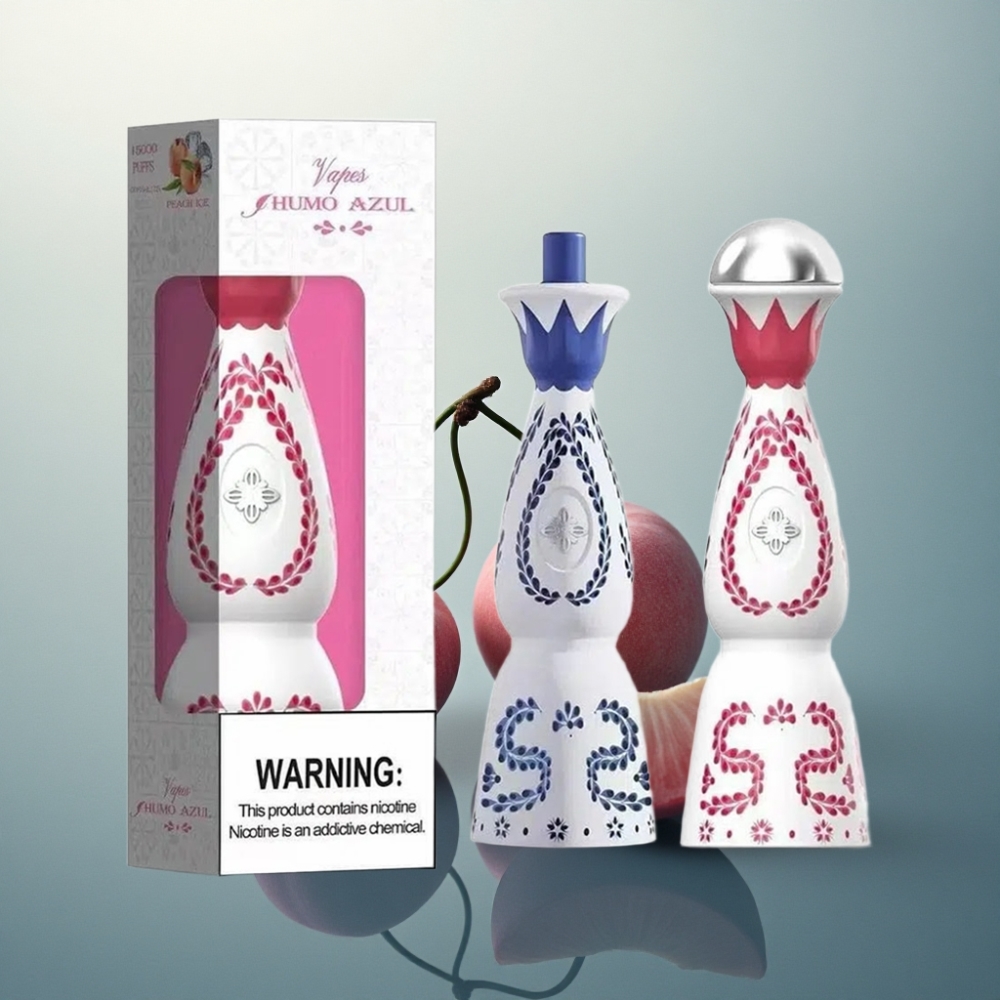Humo Azul 15000 Puffs الكرز كاليفورنيا 5% نيكوتين 500mAh