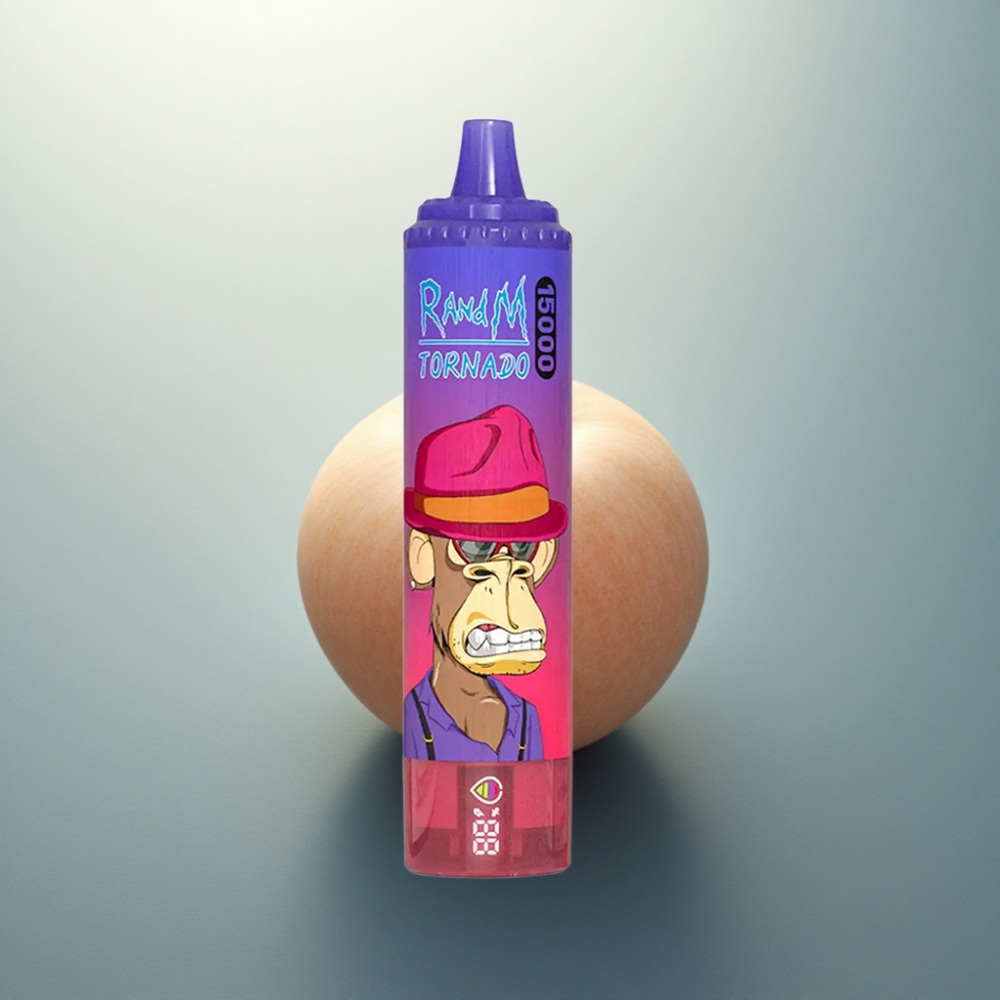 RandM Fumot Tornado 15000 Puffs تفاحة حامضة بشاش 0.9 أوم ونيكوتين 5%