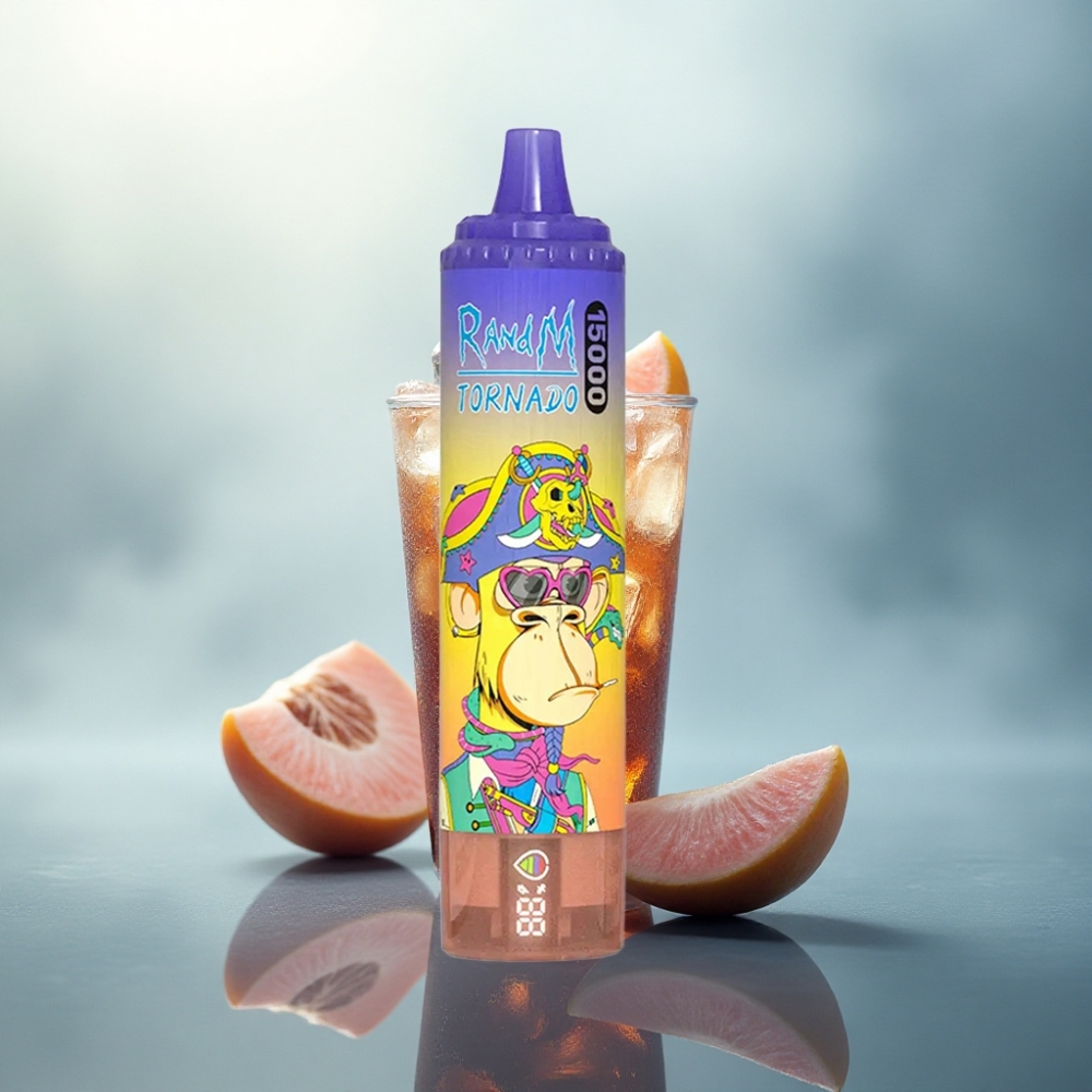 RandM Fumot Tornado 15000 Puffs كولا آيس 25مل 5% نيكوتين