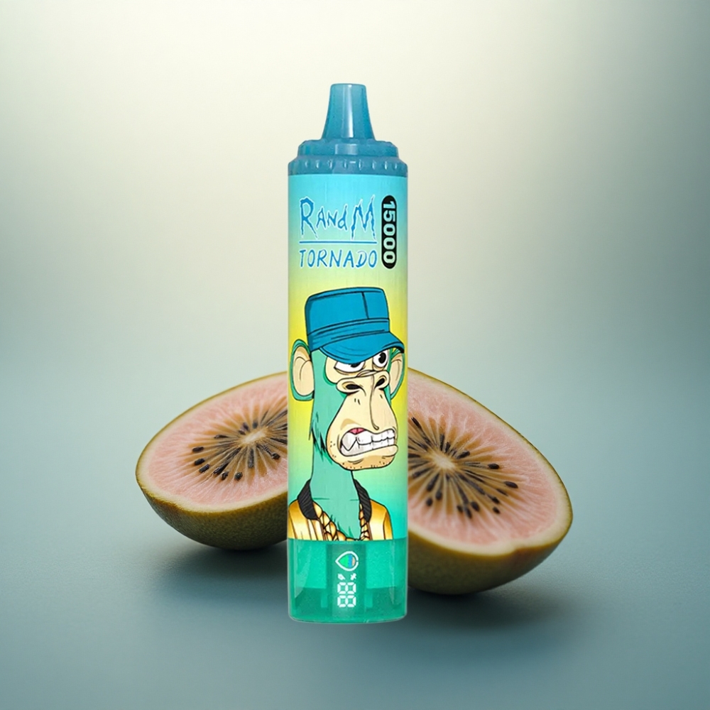 RandM Fumot Tornado 15000 Puffs كيوي فاكهة العاطفة جوافة 25مل 850مللي أمبير