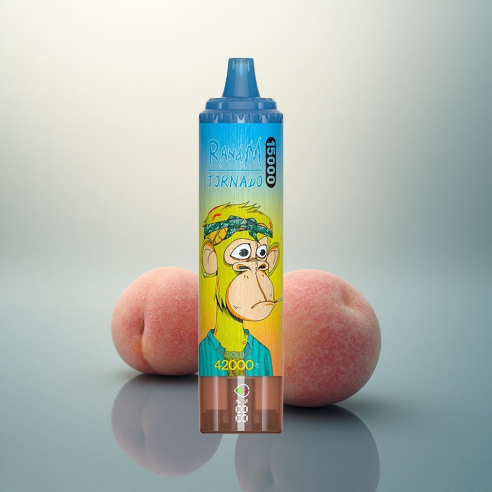 RandM Fumot Tornado 15000 Puffs خوخ مانجو 25مل 850مللي أمبير