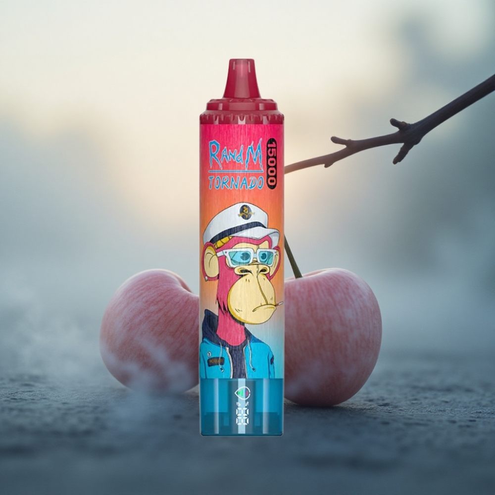 RandM Fumot Tornado 15000 Puffs كرز 25 مل 850 مللي أمبير