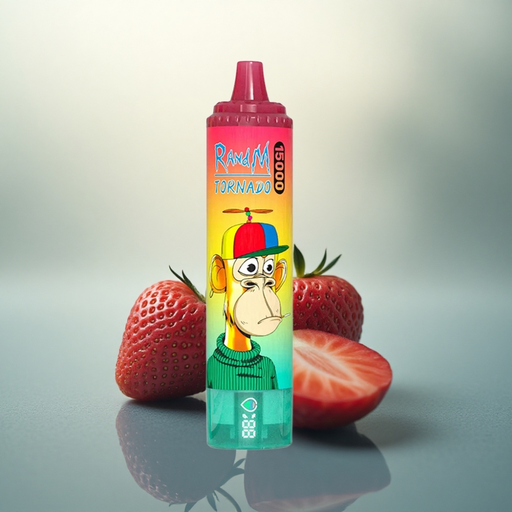 RandM Fumot Tornado 15000 Puffs فراولة كيوي 25مل 850mAh