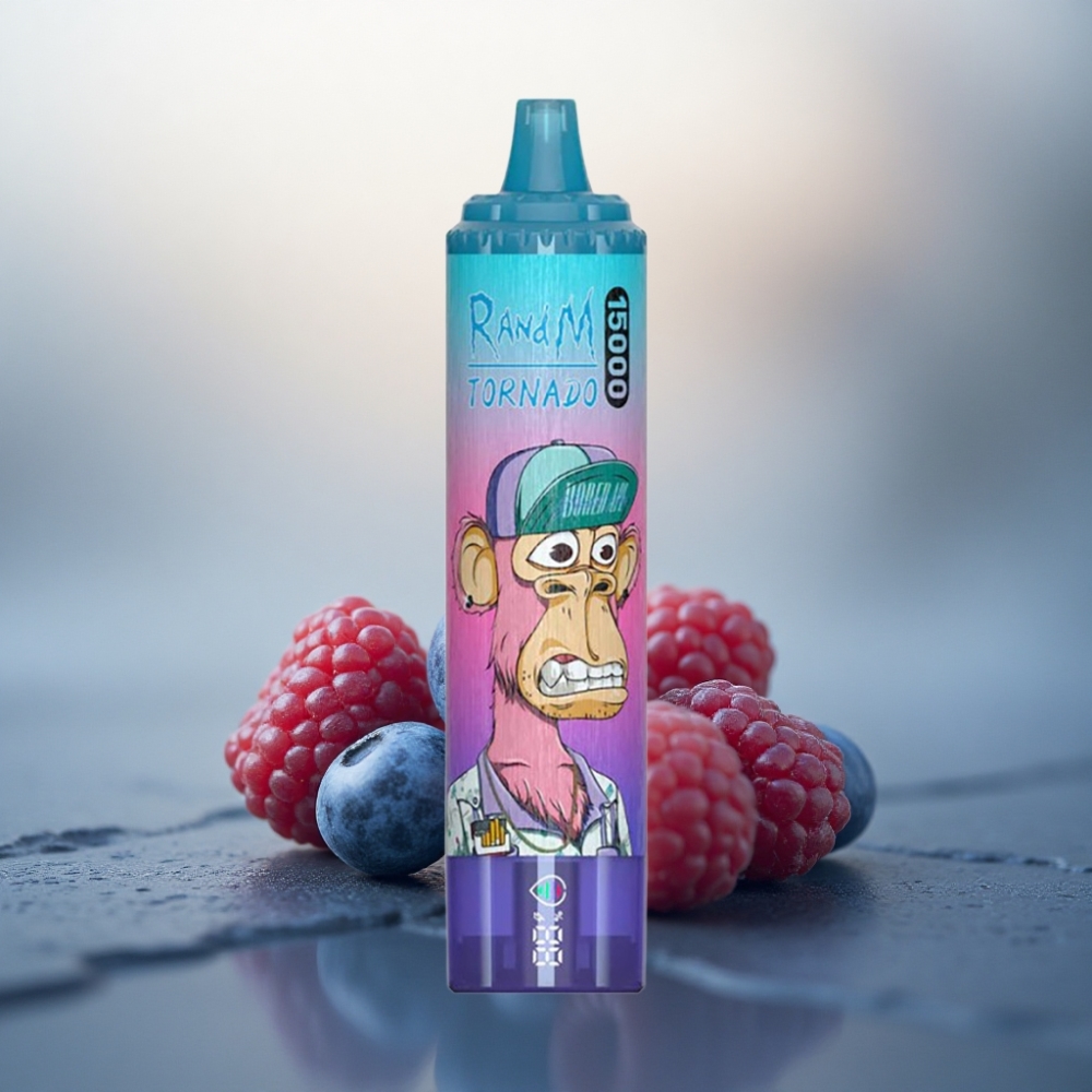 RandM Fumot Tornado 15000 Puffs توت العليق الأزرق 25مل 850mAh