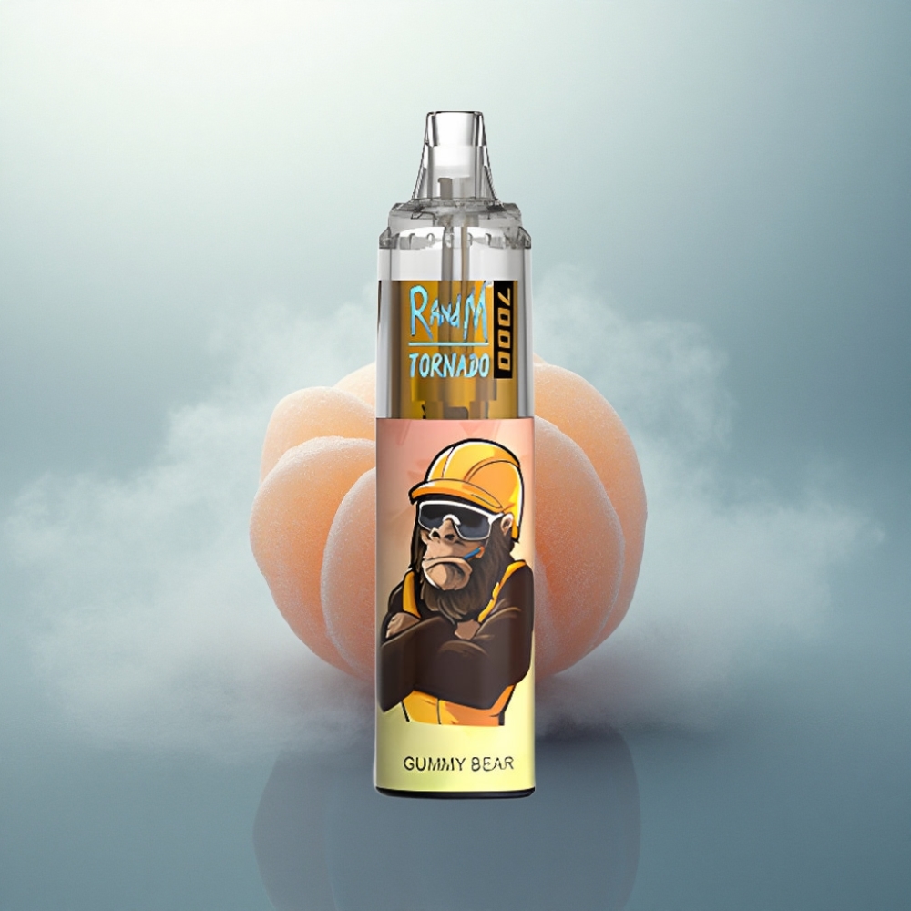 RandM Fumot Tornado 7000 Puffs دب لبان 14 مل و 850 مللي أمبير