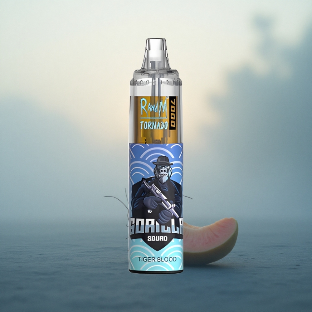 RandM Fumot Tornado 7000 Puffs دم النمر 850 ملي أمبير 5% نيكوتين