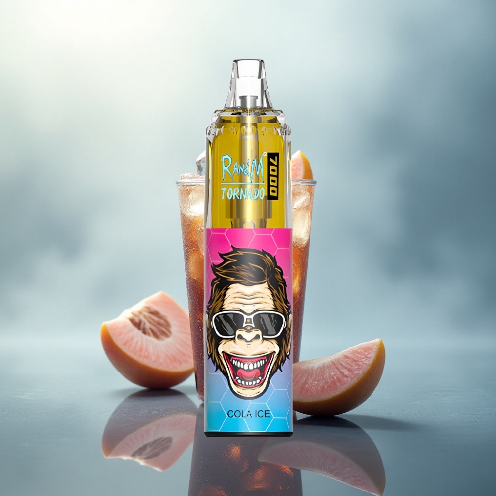 RandM Fumot Tornado 7000 Puffs كولا آيس 850 مللي أمبير 5% نيكوتين