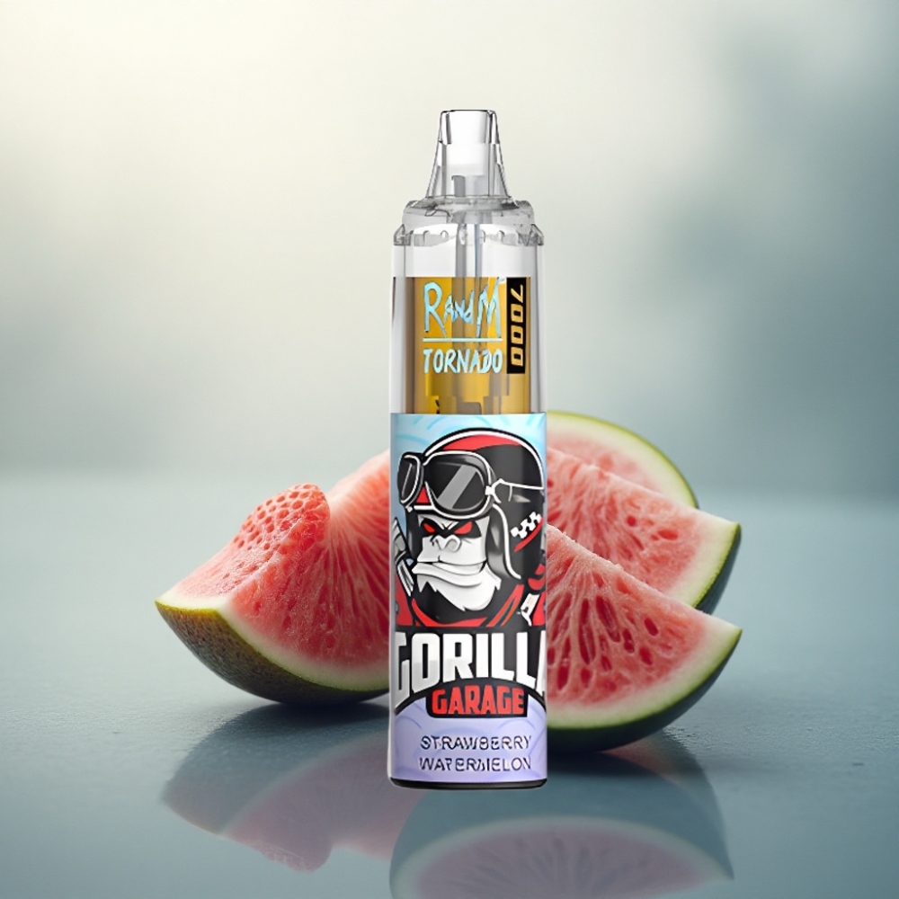 RandM Fumot Tornado 7000 Puffs فراولة بطيخ 850mAh 5% نيكوتين