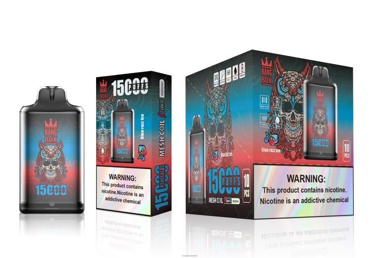 Bang Box Price 048Z6108 الجليد الأزرق | Bang Box s1-15000 نفث