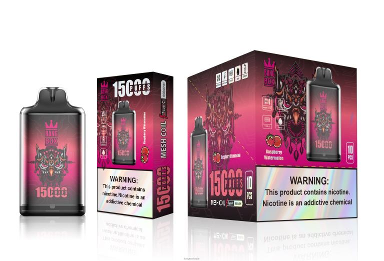 Bang Box Vape Flavors 048Z6105 البطيخ التوت | Bang Box s1-15000 نفث