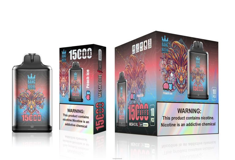 Bang Box Vape Price 048Z6102 جليد الخوخ | Bang Box s1-15000 نفث