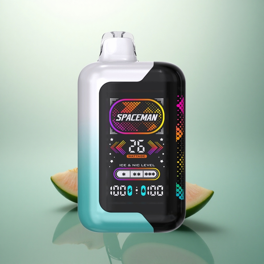 SMOK SPACEMAN SP40000 Puffs نعناع منعش 1000mAh 50mg نيكوتين