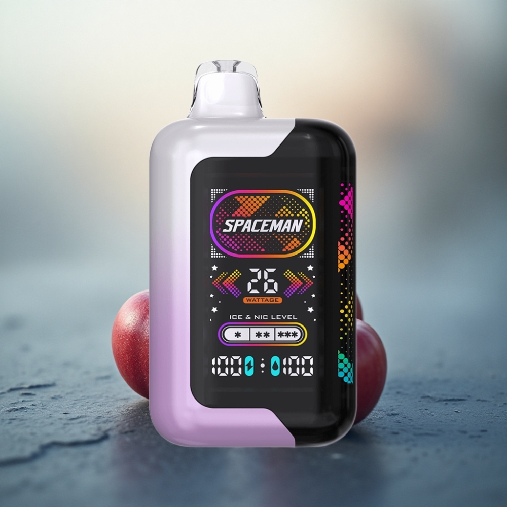 SMOK SPACEMAN SP40000 Puffs كرز رمان 20مل 50ملج نيكوتين