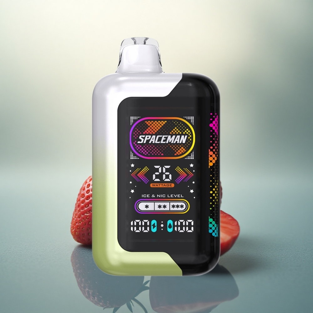 SMOK SPACEMAN SP40000 Puffs فراولة كيوي 50 ملغ نيكوتين 1000 مللي أمبير